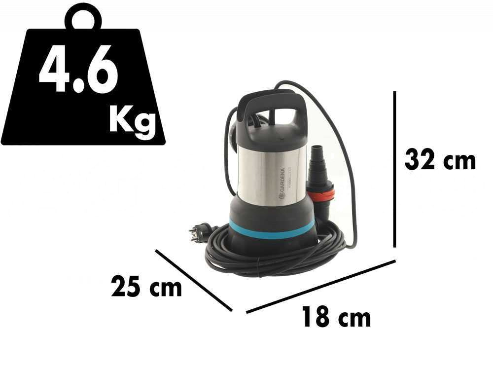 Gardena 11000 dompelpomp voor schoon water, detail 1