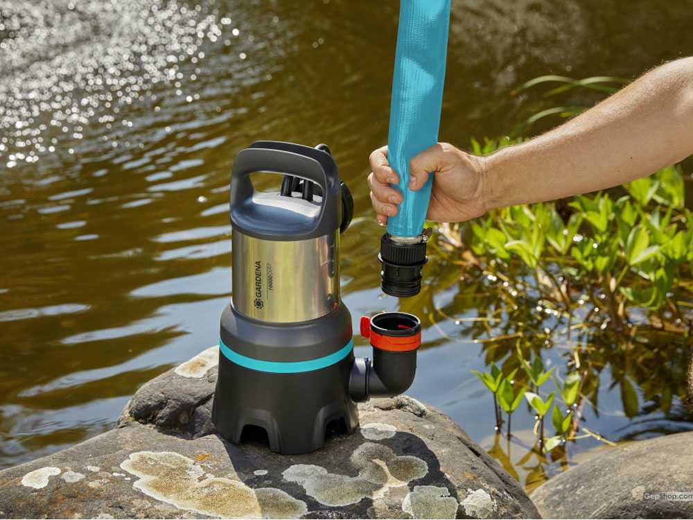 Gardena 16000 dompelpomp voor vuil water, detail 1