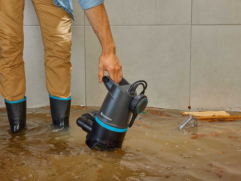 Gardena 20000 BASIC dompelpomp voor vuil water, detail 1