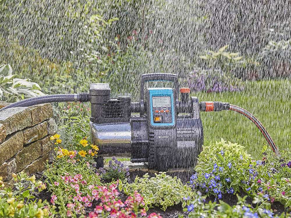 Gardena 6000/6E LCD Inox Automatic tuinpomp, detail 1