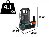 Gardena 9000 dompelpomp voor schoon water, detail 1