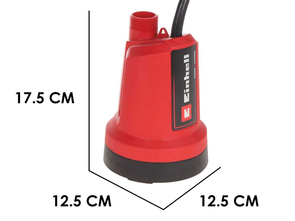 Einhell GE-SP 18 LL Li dompelpomp voor schoon water, 18 V 2,5 Ah, detail 1