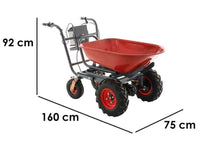 Accu motorkruiwagen laadvermogen 300 kg GeoTech CAR 300T-100, 40 V 6 Ah, detail 1