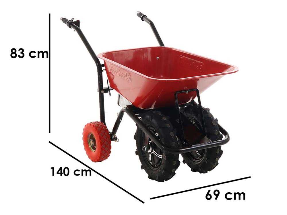 Accu motorkruiwagen laadvermogen 200 kg GeoTech CAR 300T-80, 40 V 6 Ah, detail 1