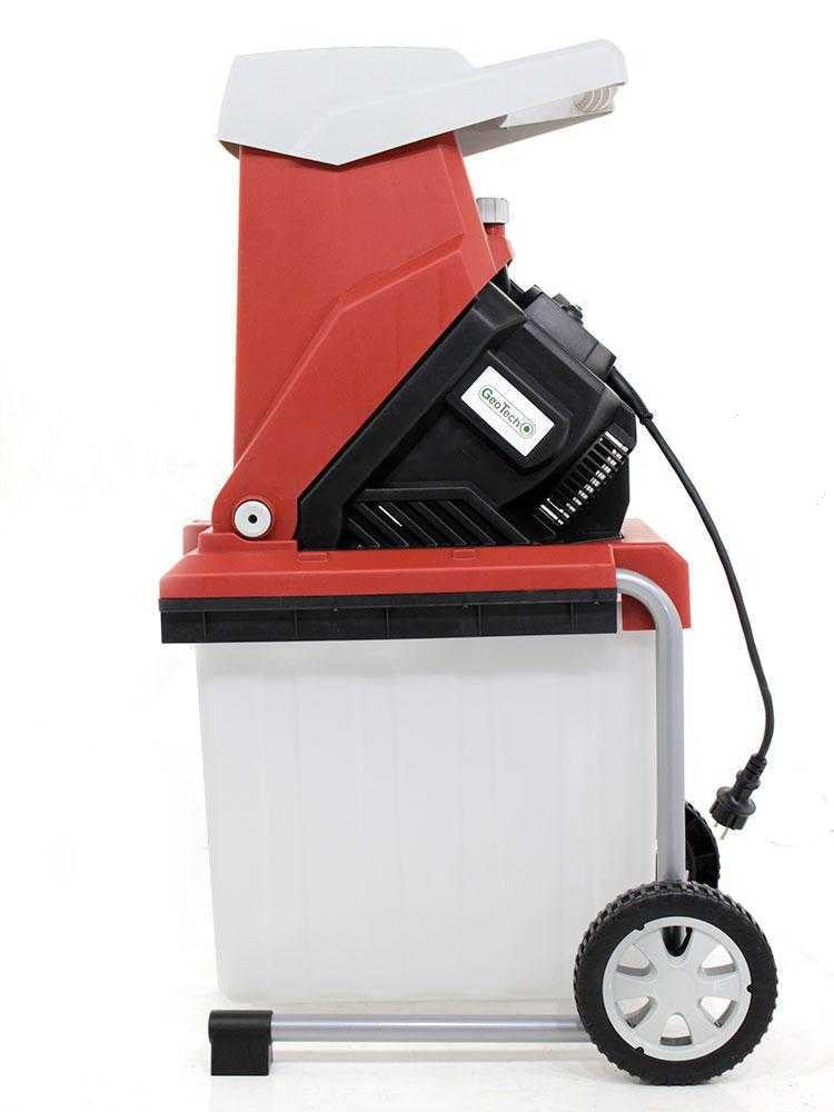 GeoTech ESB 2500 Blades elektrische hakselaar, takken tot 40 mm, detail 2