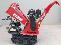 GeoTech Pro BMS155 BS benzine hakselaar, takken tot 90 mm, op rupsen, detail 2