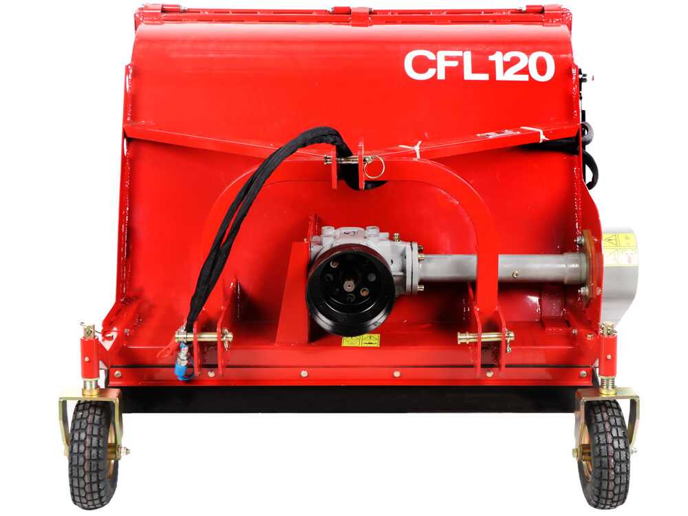 GeoTech Pro CFL120 klepelmaaier 120 cm, detail 2