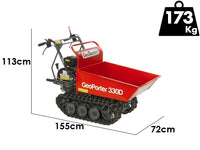 Rupsdumper laadvermogen 300 kg GeoTech Pro GeoPorter 330D (K612747), detail 1