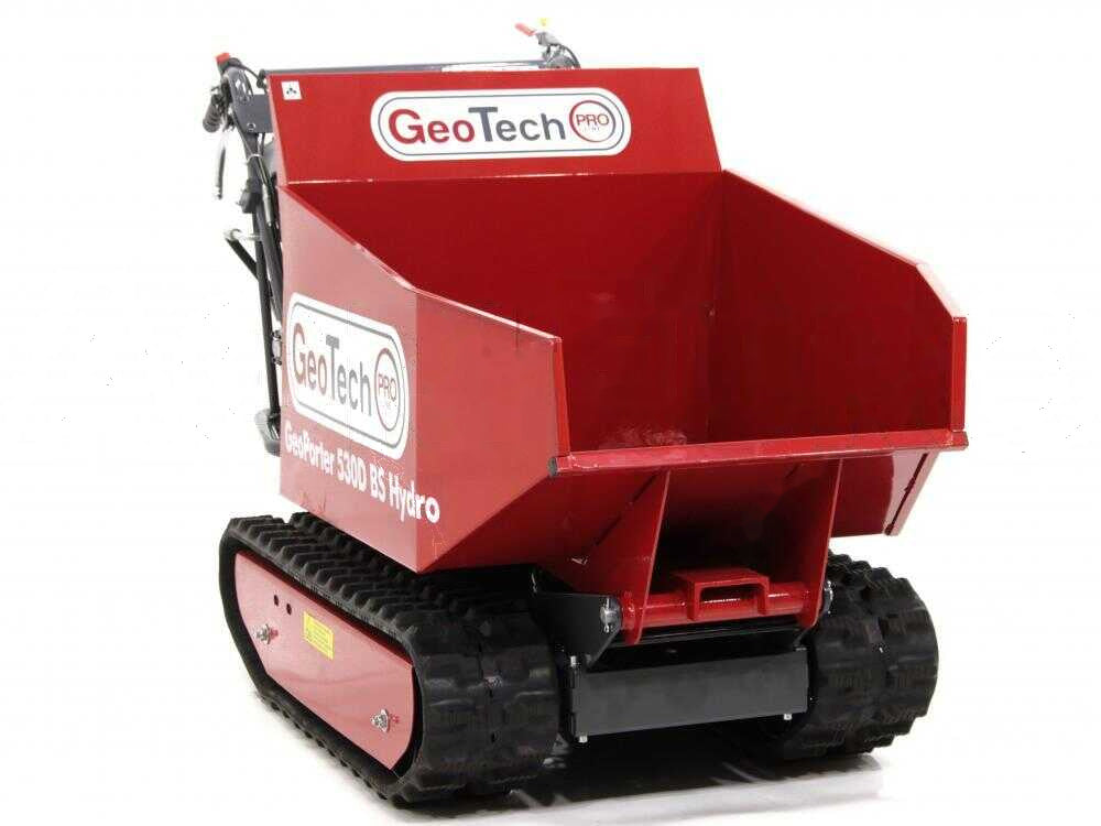 Rupsdumper laadvermogen 500 kg GeoTech Pro GeoPorter 530D BS Hydro, hydraulisch kiepen, detail 2