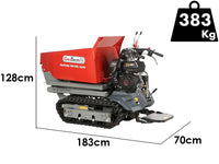 Motorkruiwagen laadvermogen 500 kg GeoTech Pro GeoPorter 550 DHL Hydro, detail 1
