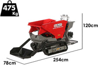 Motorkruiwagen laadvermogen 500 kg GeoTech Pro GeoPorter 580 DHSL Hydro, detail 1