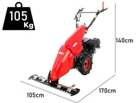 Balkmaaier 97 cm GeoTech Pro MCT900, motor Loncin G270F, detail 1