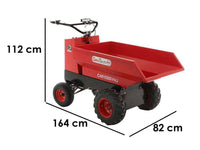 Accu motorkruiwagen laadvermogen 500 kg GeoTech Pro Mini, detail 1