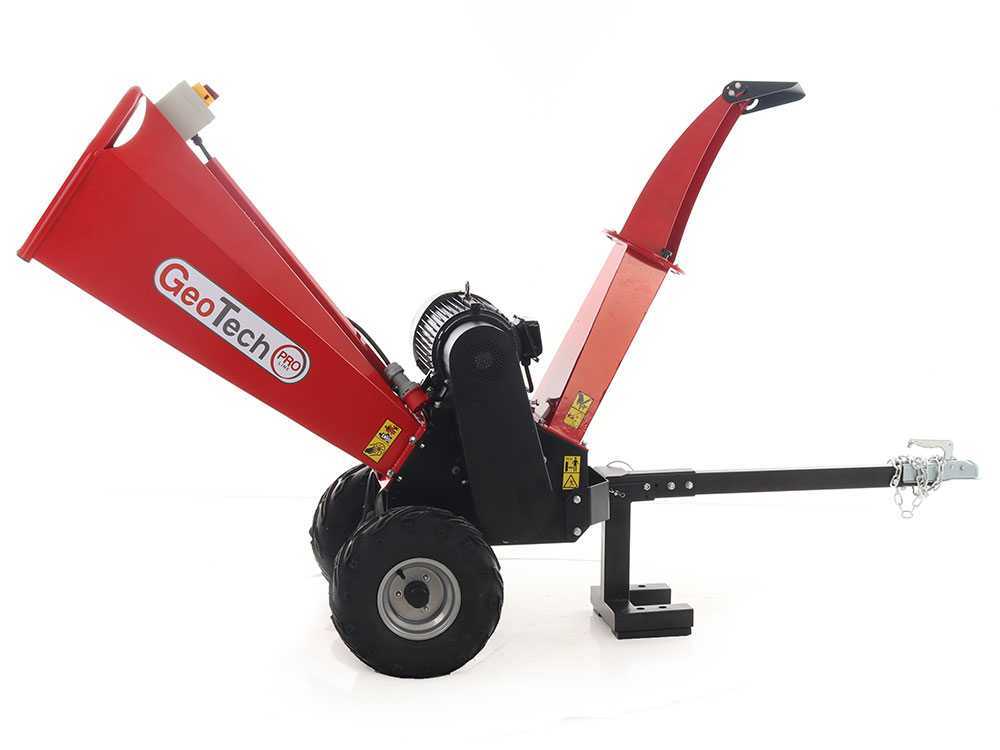 GeoTech Pro PCS 55ET elektrische hakselaar, takken tot 80 mm, 400 V, detail 2