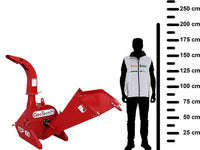 GeoTech Pro TCP 100 aftakas hakselaar, takken tot 100 mm, detail 2