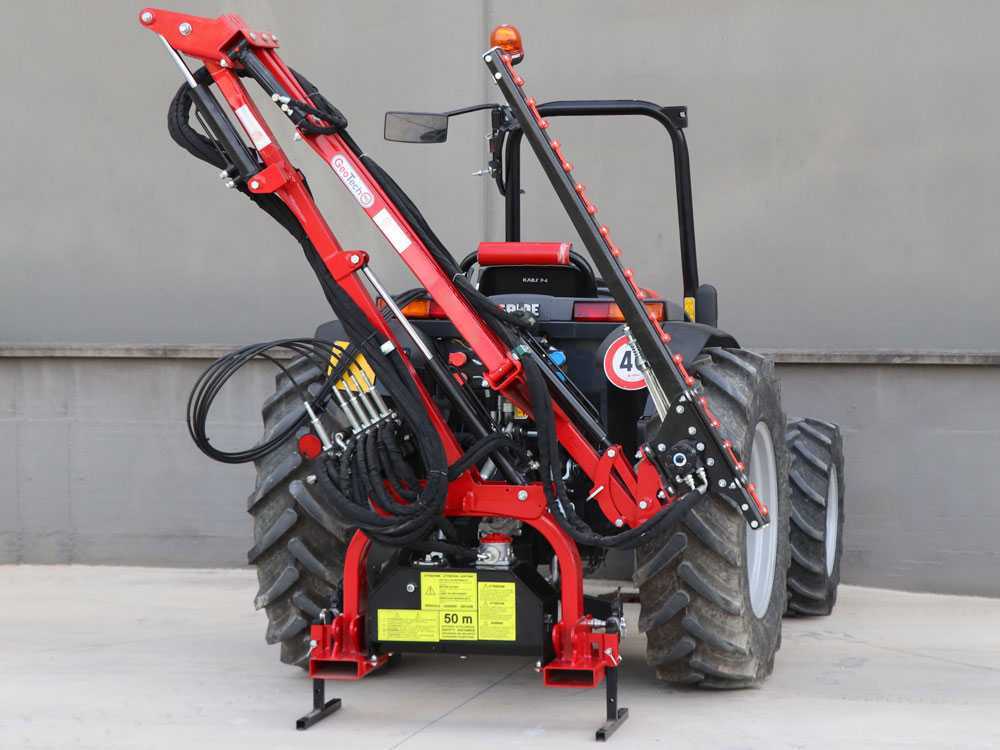 GeoTech Pro THT 175 heggenschaararm voor de trekker, detail 2