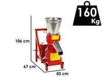 GeoTech Pro TWPM200 aftakas pelletmachine, detail 1