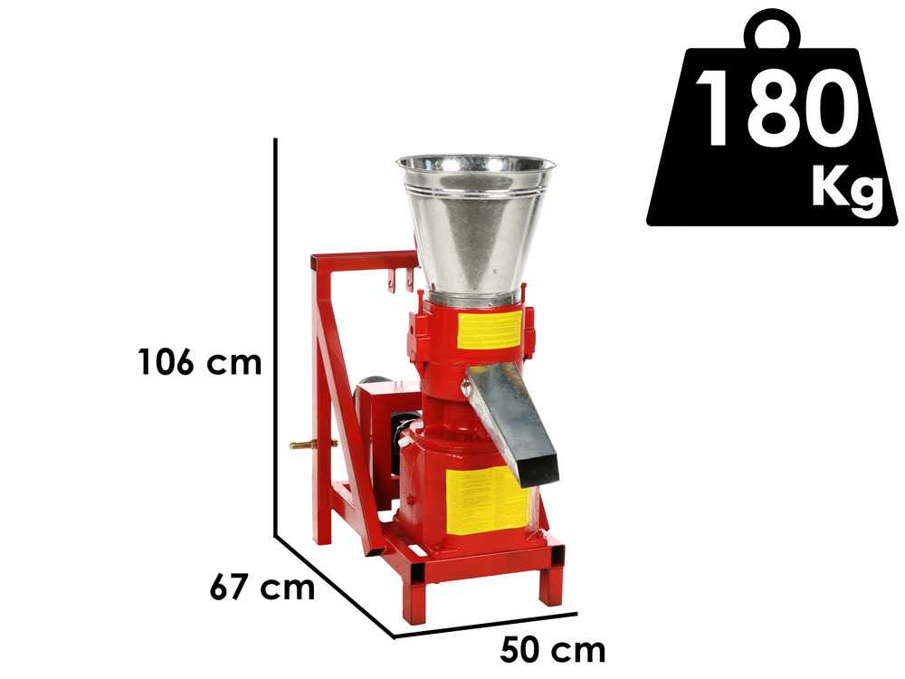 GeoTech Pro TWPM230 aftakas pelletmachine, detail 1