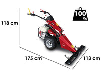 Balkmaaier 110 cm Ginko - MGM FC 756 Multi-tool, motor Honda GX270, detail 1