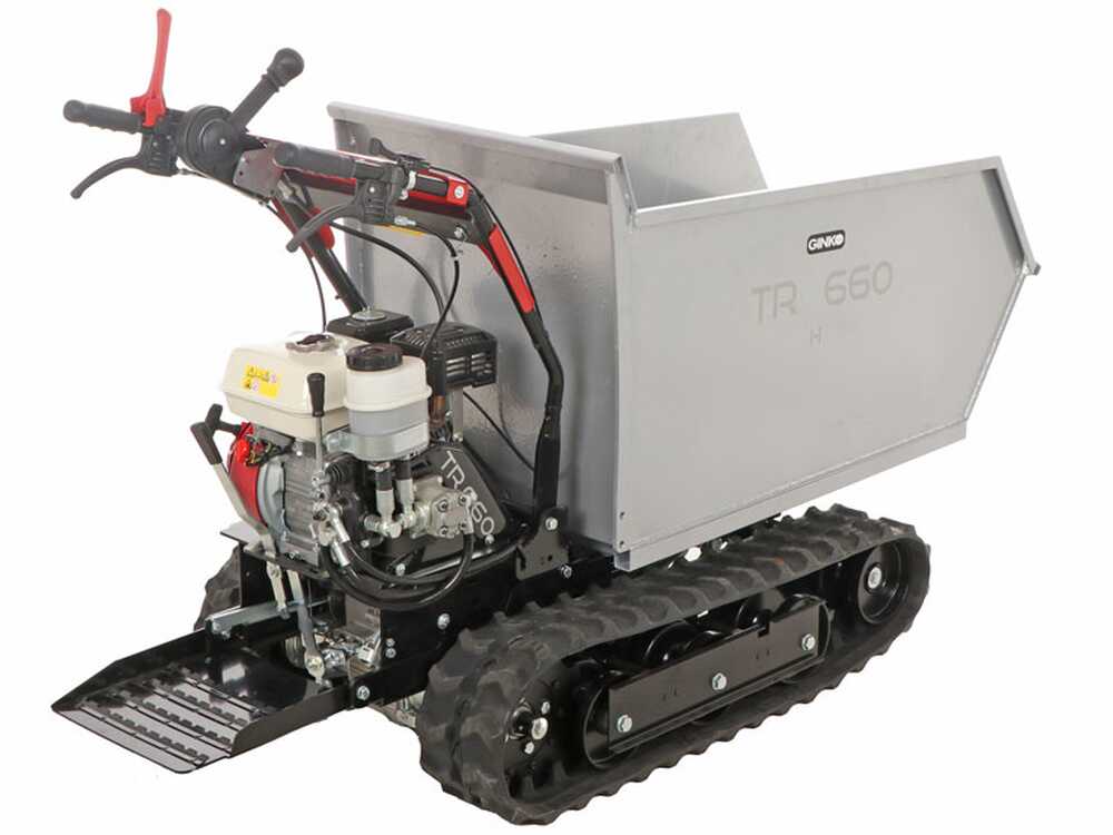 Rupsdumper laadvermogen 600 kg Ginko - MGM TR 660, motor Honda GX 200, detail 2