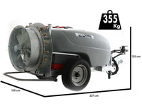AgriEuro TOP-LINE Gray T Car 600/70 getrokken nevelspuit, 600 liter, pomp AR1064, detail 1