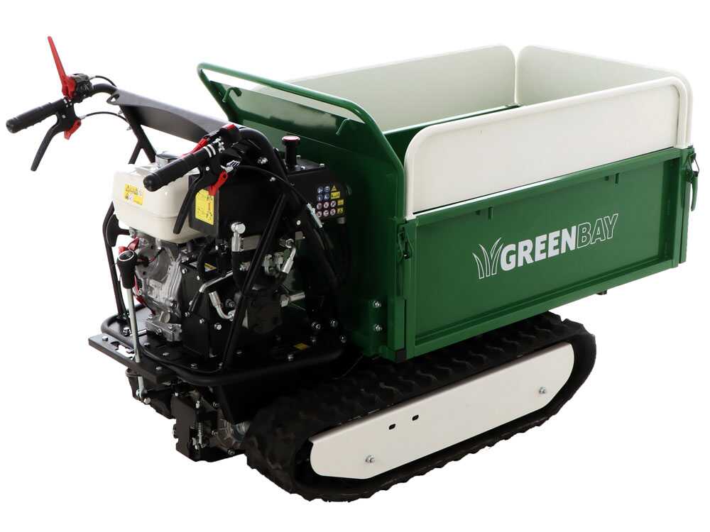 Motorkruiwagen laadvermogen 500 kg GreenBay EXPANDER-H 500 Crawler Carrier, motor Honda GX270, detail 2