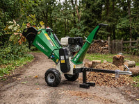 GreenBay GB-WRC 120 H benzine hakselaar, takken tot 90 mm, detail 1
