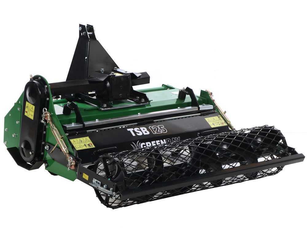 GreenBay TSB 125 stenenbegraver 115 cm, detail 2