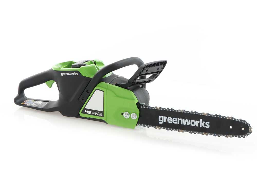 Greenworks GD48CS36 accu kettingzaag, zwaard 36 cm, 48 V zonder accu, detail 2