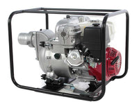 Honda WT 40 benzine motorpomp voor vuil water, aansluiting 100 mm, detail 2