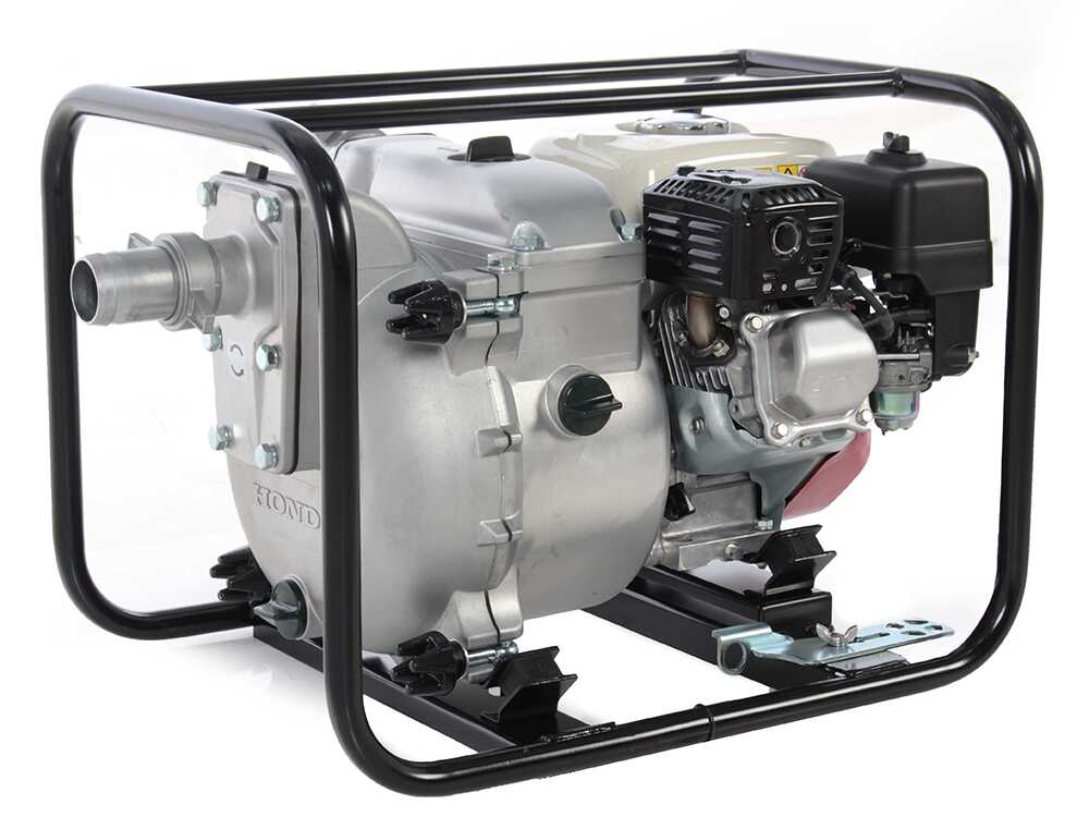Honda WT20 benzine motorpomp voor vuil water, aansluiting 50 mm, detail 2