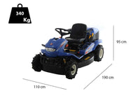 Iseki SRA 950A 2WD zitklepelmaaier 95 cm, hydrostaat, detail 1