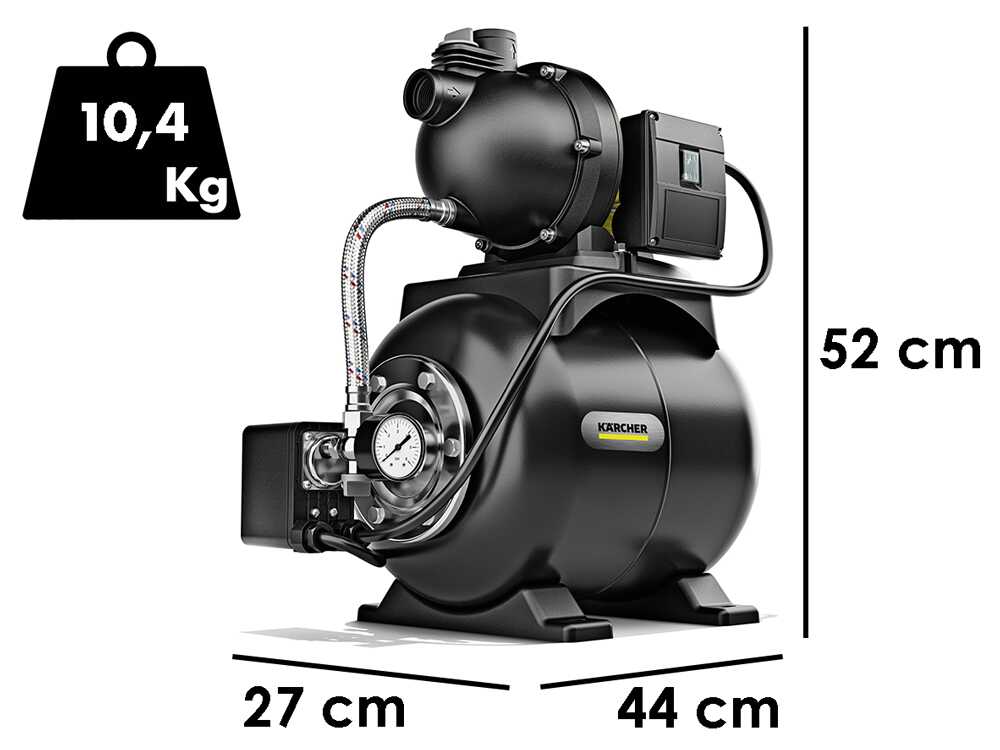 Kärcher BP 3.200 Home hydrofoorpomp, detail 2