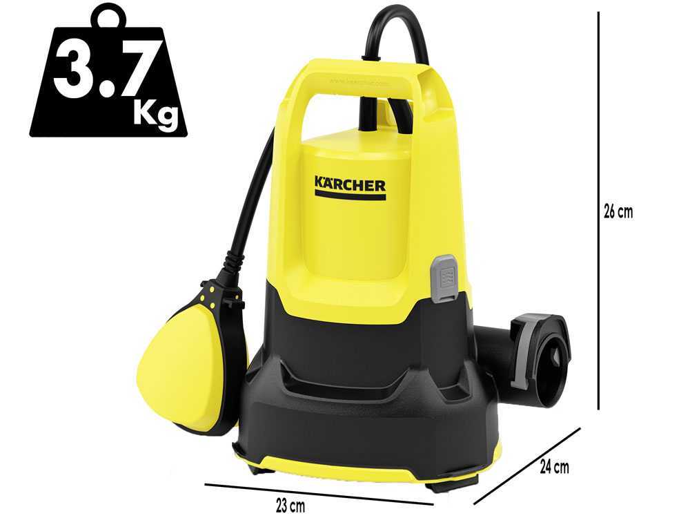 Kärcher SP 9.000 Flat dompelpomp voor schoon water, detail 1