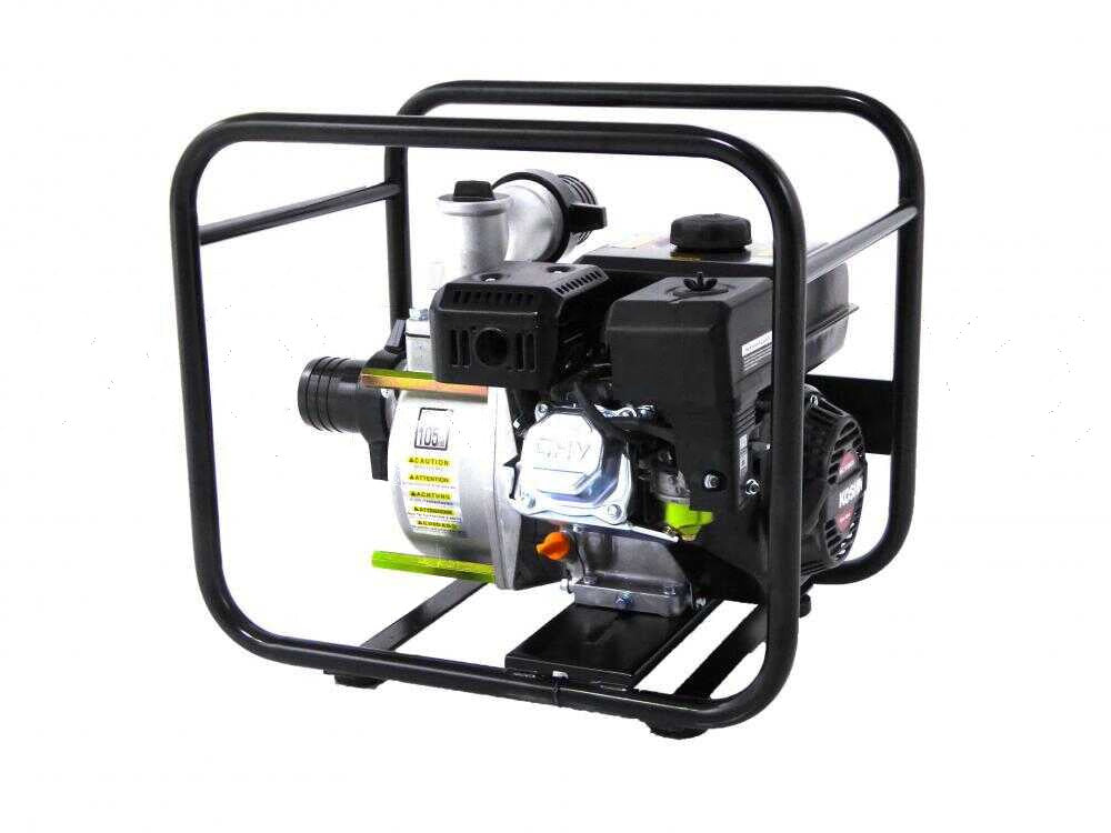 Oriental Koshin STV-80X benzine motorpomp voor vuil water, aansluiting 80 mm, detail 2