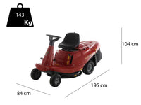 AgriEuro Premium Line Plus 76 H zitmaaier met opvangbak 76 cm, hydrostaat, detail 1