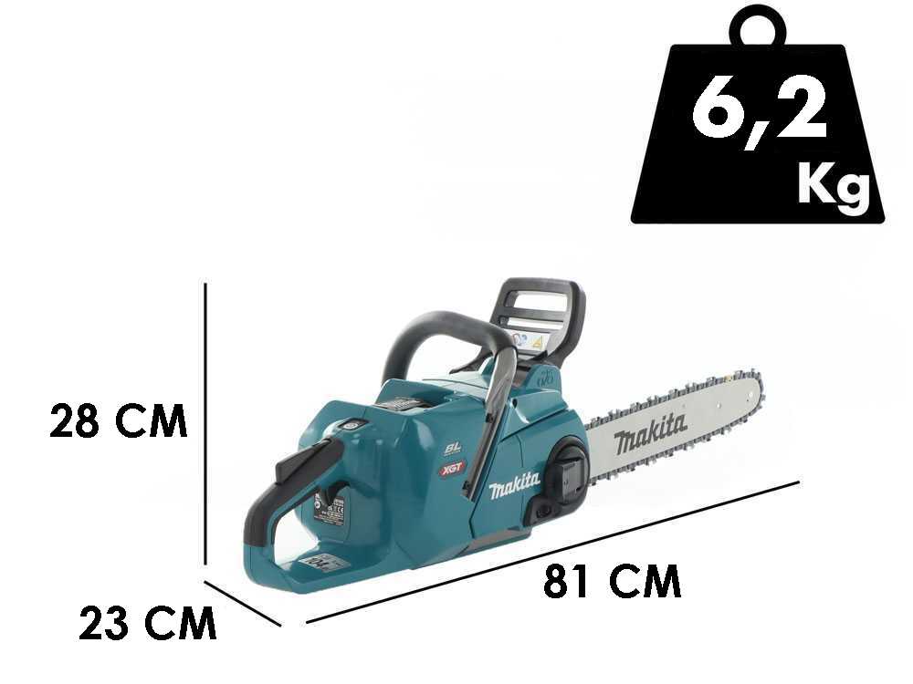 Makita UC016G accu kettingzaag, zwaard 40 cm, 40 V 4 Ah, detail 1