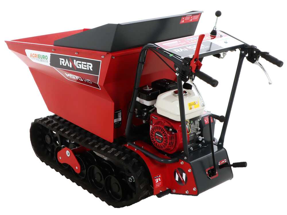Rupsdumper laadvermogen 500 kg AgriEuro Premium Ranger M570 HD, motor Honda GX200, detail 2