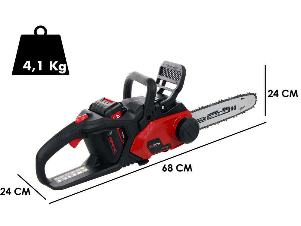 Rato RBMF40 accu kettingzaag, zwaard 30 cm, 40 V zonder accu, detail 1