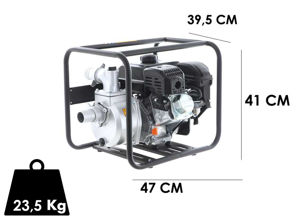 Rato RT50ZB26-3.6Q benzine motorpomp, detail 1