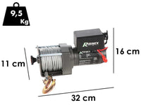Ribimex PE12V/2500 accu lier, detail 1
