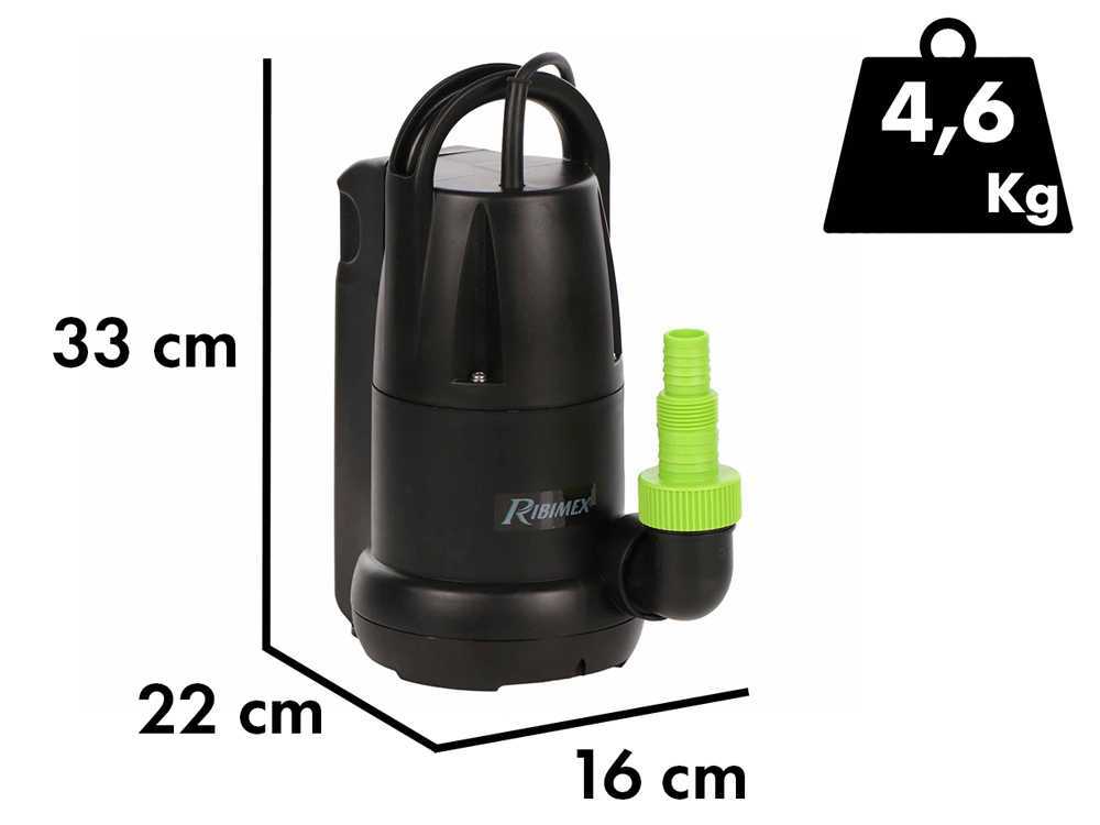 Ribimex PRPVC350A dompelpomp voor schoon water, detail 1