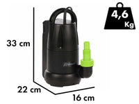 Ribimex PRPVC350A dompelpomp voor schoon water, detail 1