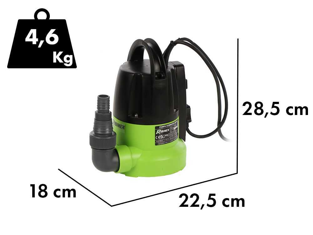 Ribimex PRPVC401SP dompelpomp voor schoon water, detail 1