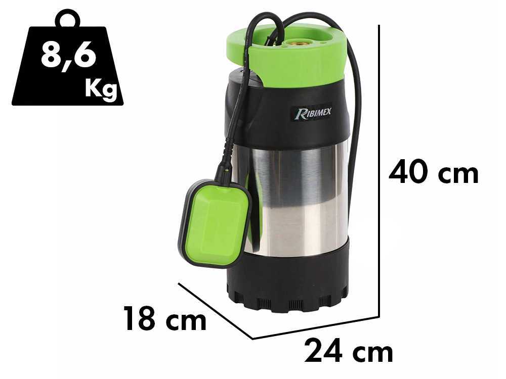 Ribimex PRPVC801MC3 bronpomp, detail 1