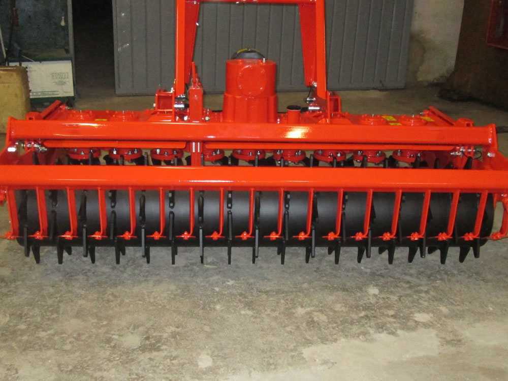 AgriEuro TOP-LINE RM200 rotorkopeg 200 cm, zware serie, pakkerwals, detail 2