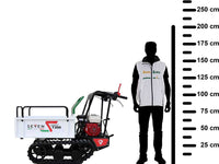 Rupsdumper laadvermogen 300 kg Seven Italy T300 GX, detail 2
