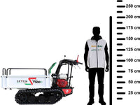 Rupsdumper laadvermogen 500 kg Seven Italy T500H GX-E, detail 2
