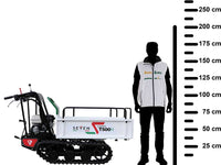 Rupsdumper laadvermogen 500 kg Seven Italy T500H GX, detail 2