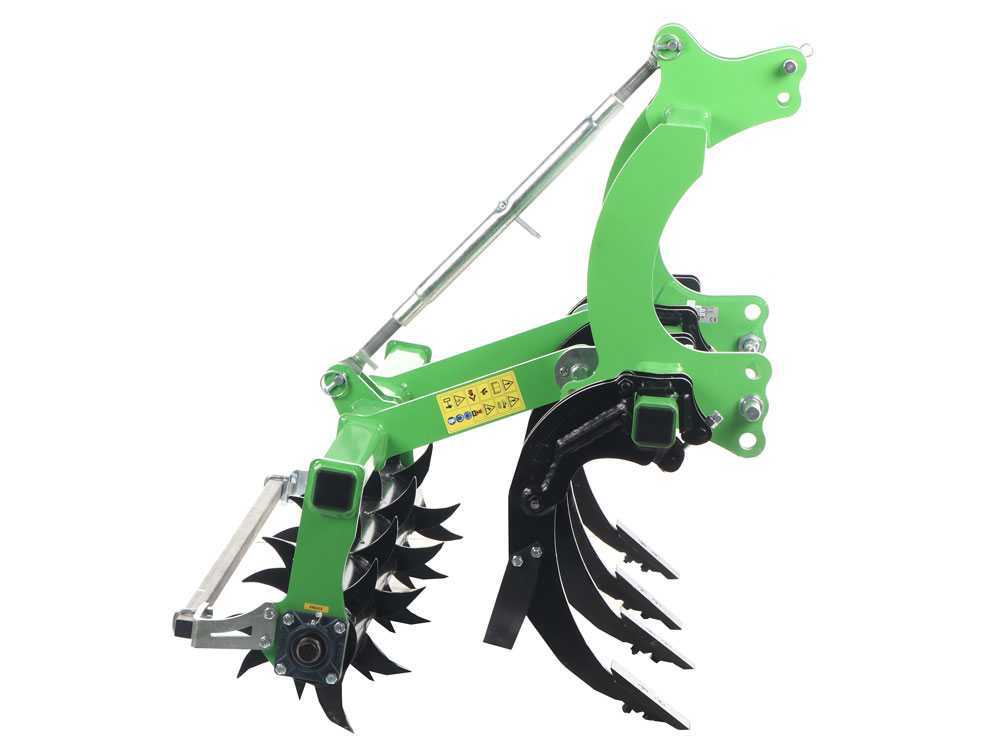 Seven Italy BIG 4 woeler 160 cm, 4 tanden, mechanische rol, detail 2